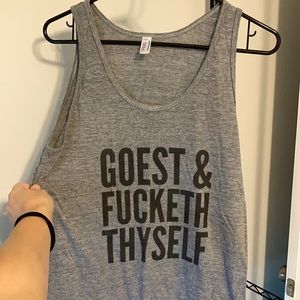 American Apparel Funny Tanktop